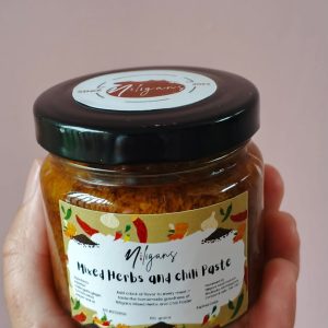 Mixed herbs and Chili Paste